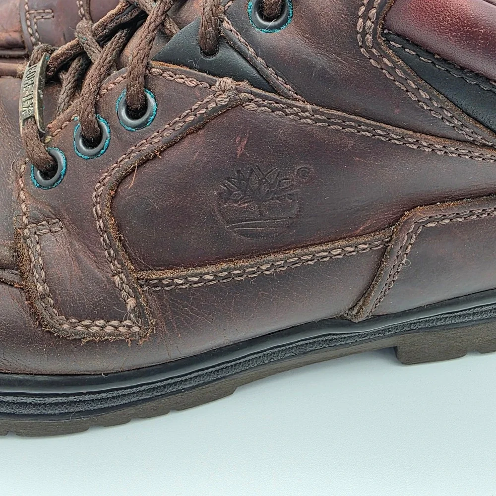 VTG Timberland Icon‎ Chukka Gore-Tex Mens 9.5 Leather Waterproof Work Boots